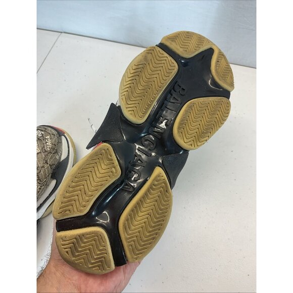 Gucci x Balenciaga the Hacker project Triple S Sneakers Womens Sz‎ 8 - Picture 10 of 16